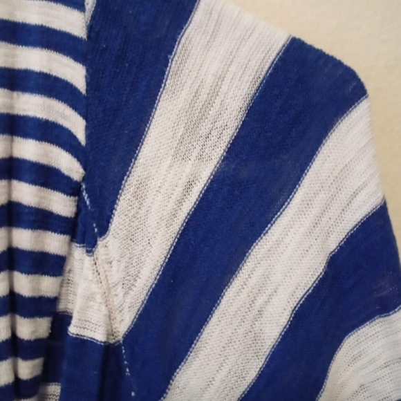 TORRID open front striped cardigan - size 1 - Picture 2 of 7